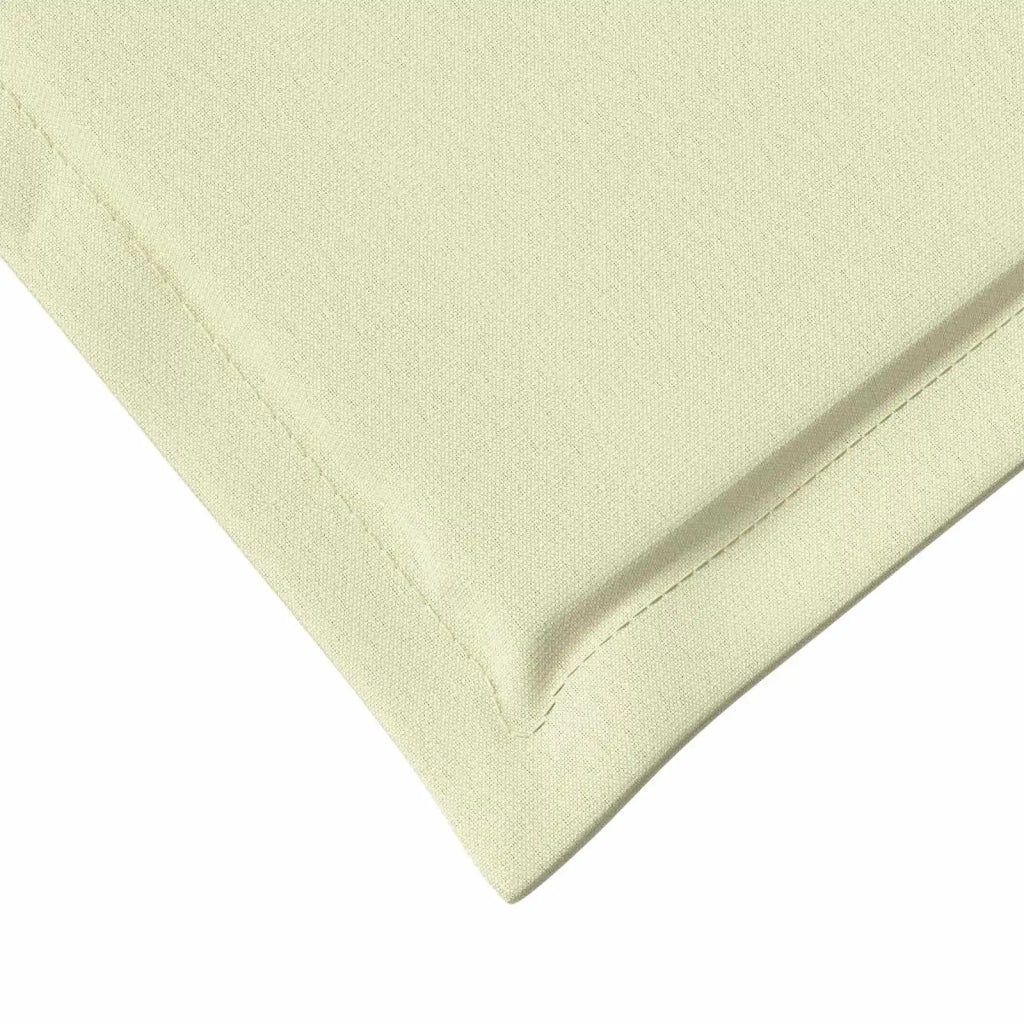 Cuscini per Seduta e Schienale 2 pcs Crema 47 x 45 x 2 cm 899973