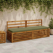 Cuscini per Panchina a 2 Pezzi VUGHT 2 pz 100% Poliestere 952155