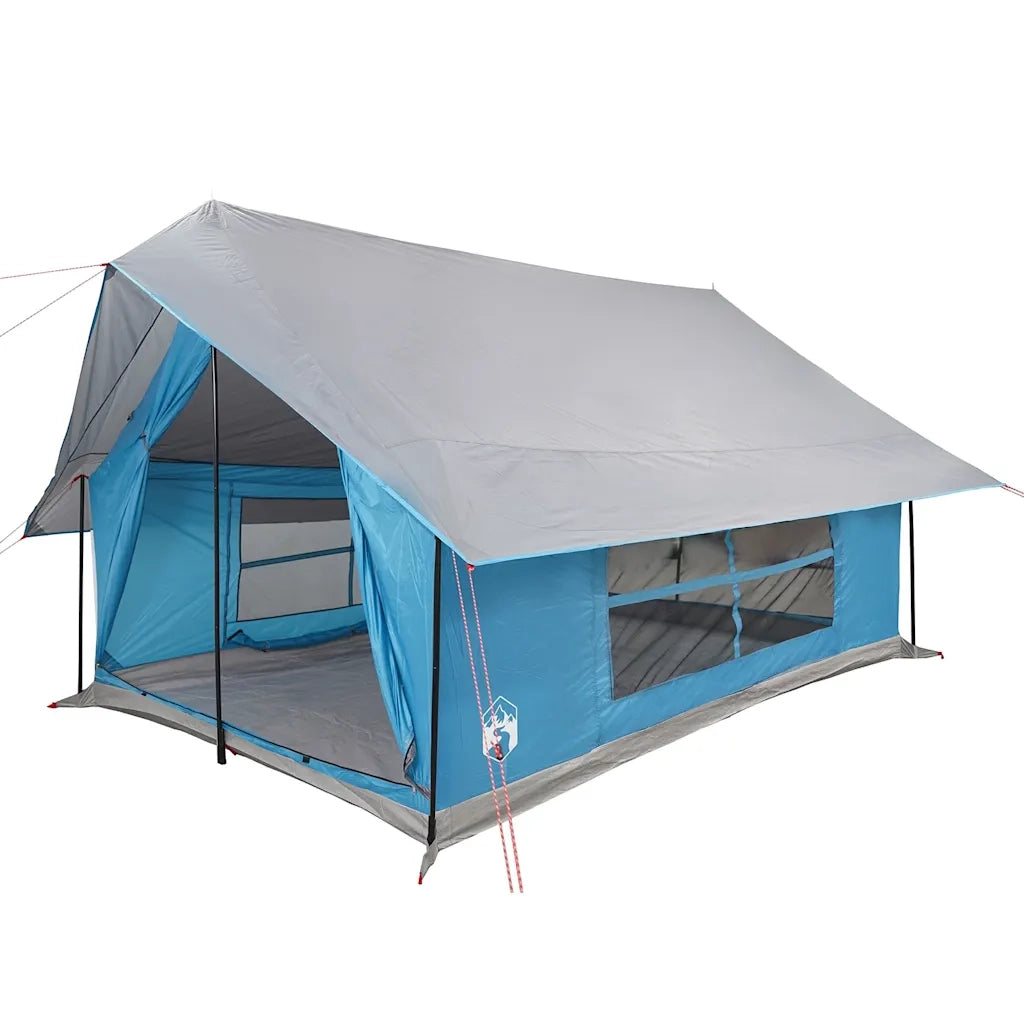 Tenda da campeggio | Tenda da campo per 5 Persone Blu Impermeabile