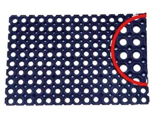ZERBINO GOMMA COMPONIBILE- - cm.100x150 - 1 pezzi XTRA