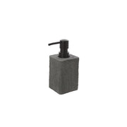 Dispenser sapone bagno in poliresina grigio sabbia effetto pietra Linea Sabbia Feridras