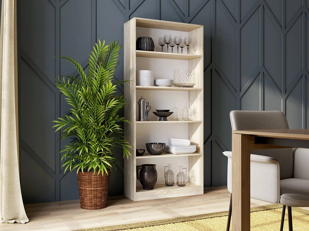 Scaffale ONYX R80 sonoma libreria moderna