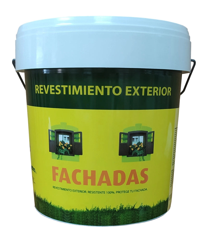 Pittura per esterni per facciate bianche 14L
