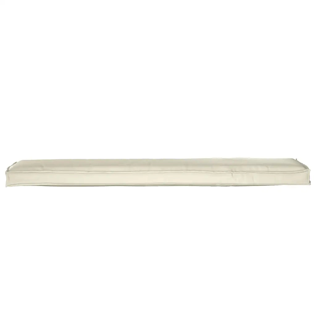 Cuscino per pallet Crema 180 x 40 x 8 cm Tessuto Oxford 42001670