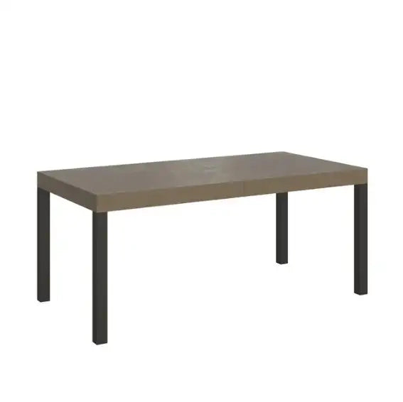 Tavolo allungabile 200/304x90 cm Everyday Premium tortora gambe antracite