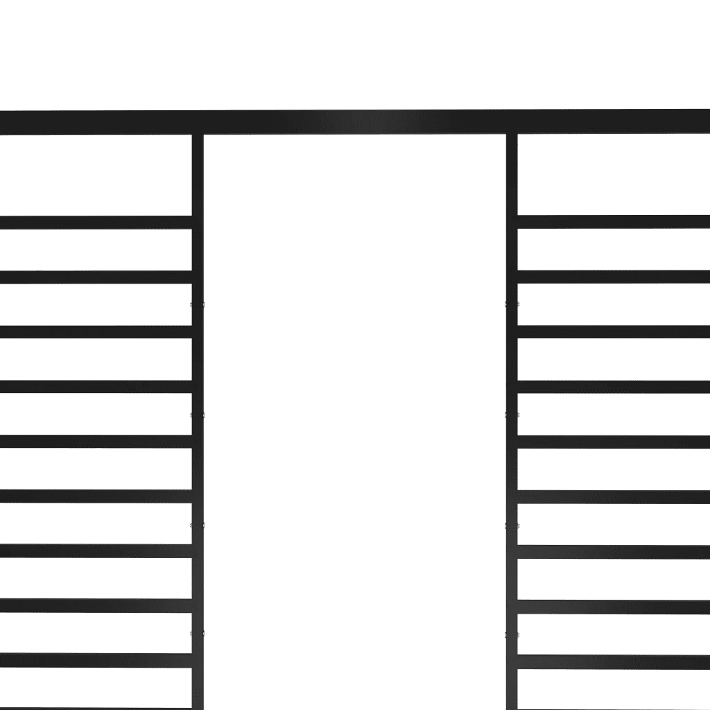 Gazebo con Tetto Retrattile 4x3x2,3 m Antracite 180 g/m² 313625