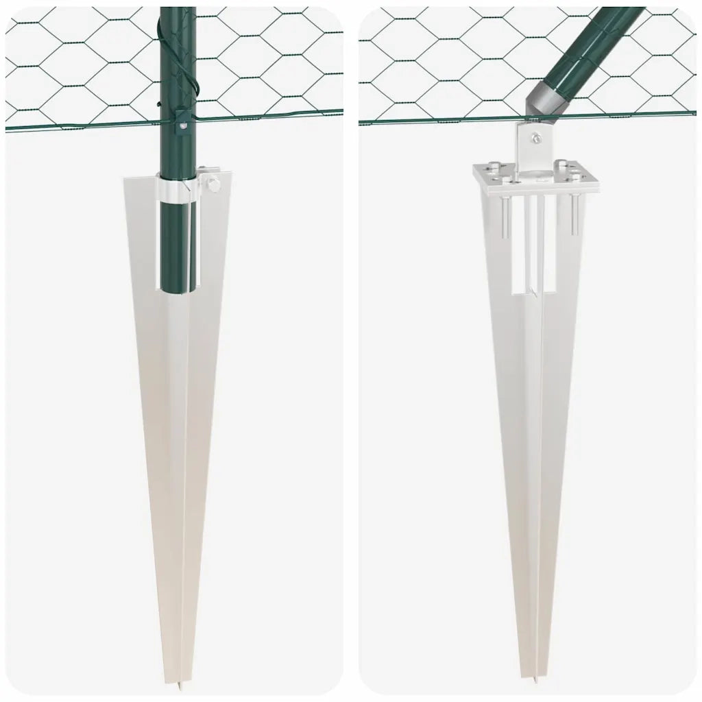 Palo della recinzione | Pannello per recinzione Verde