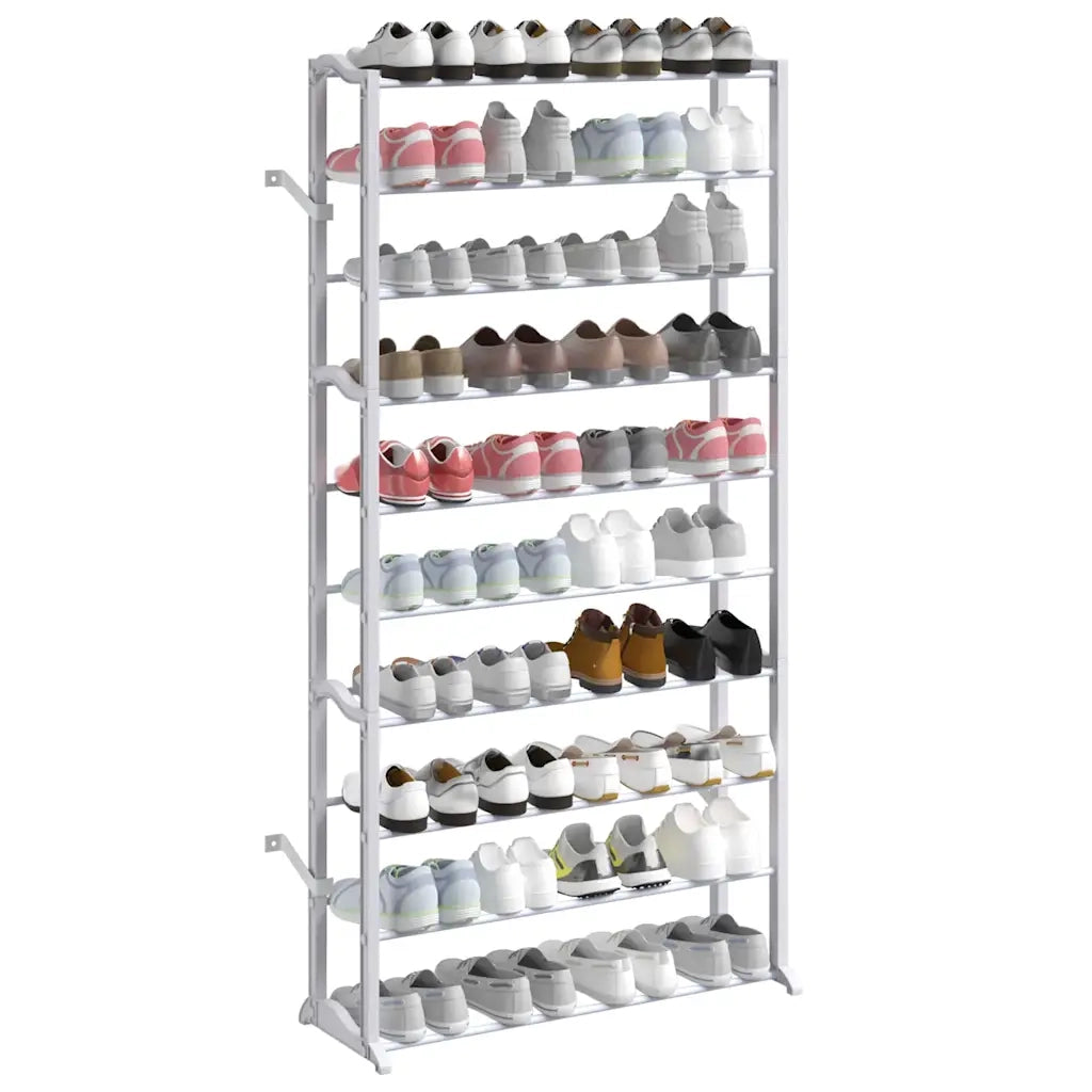 Scarpiera-Scaffale per scarpe Portascarpe con 10 Scaffali