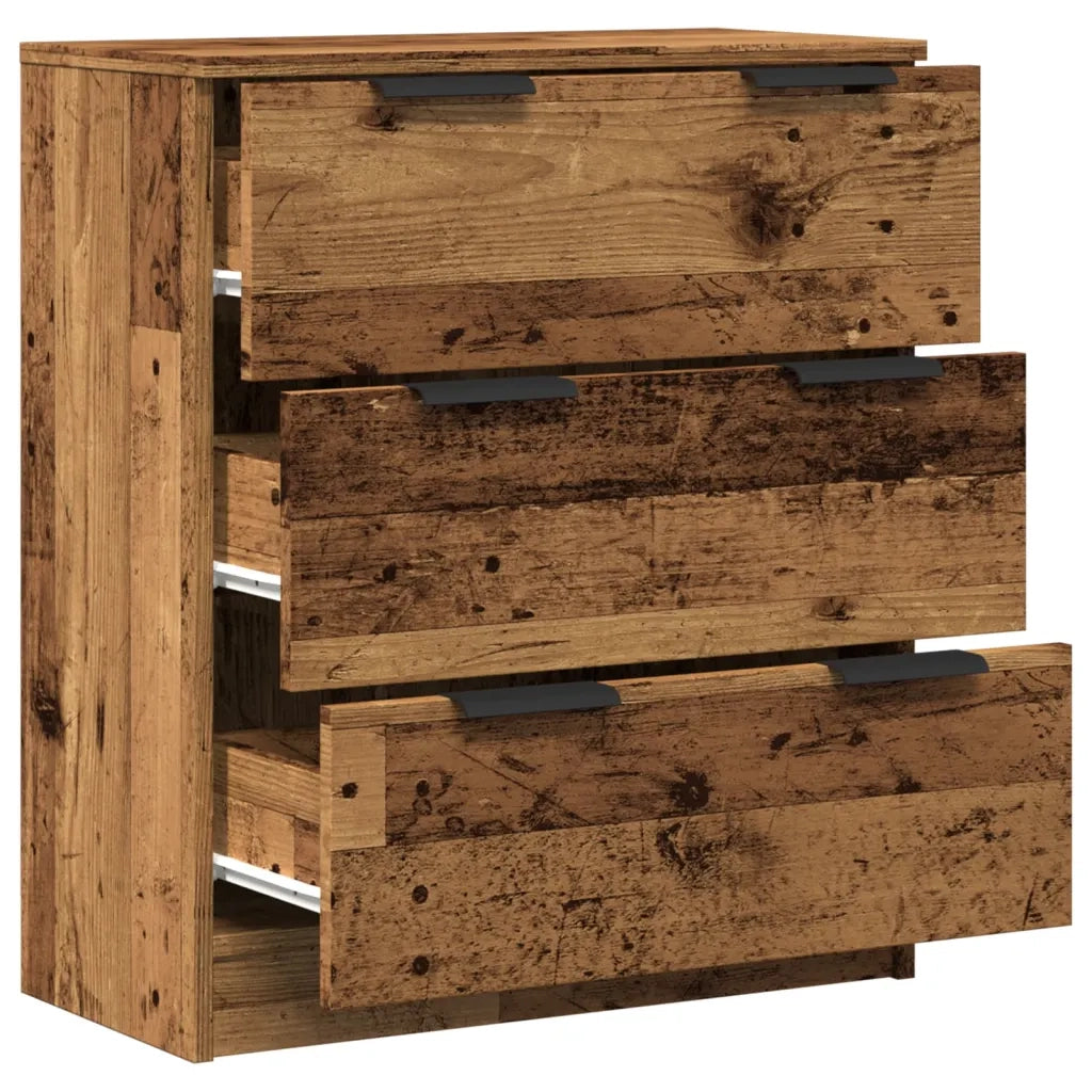Credenza Legno Antico 60x30x70 cm in Truciolato 856834
