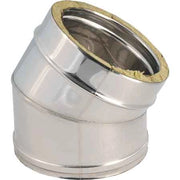 GOMITO DOPPIA PARETE A 45  °  EE ? 180/230 mm