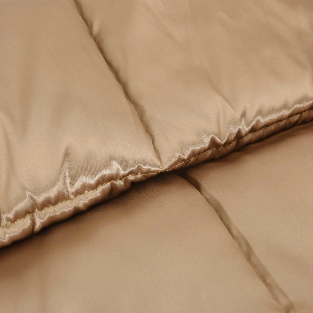 Piumone | Duvet Invernale Oro 135 x 220 cm Satin e Micropile