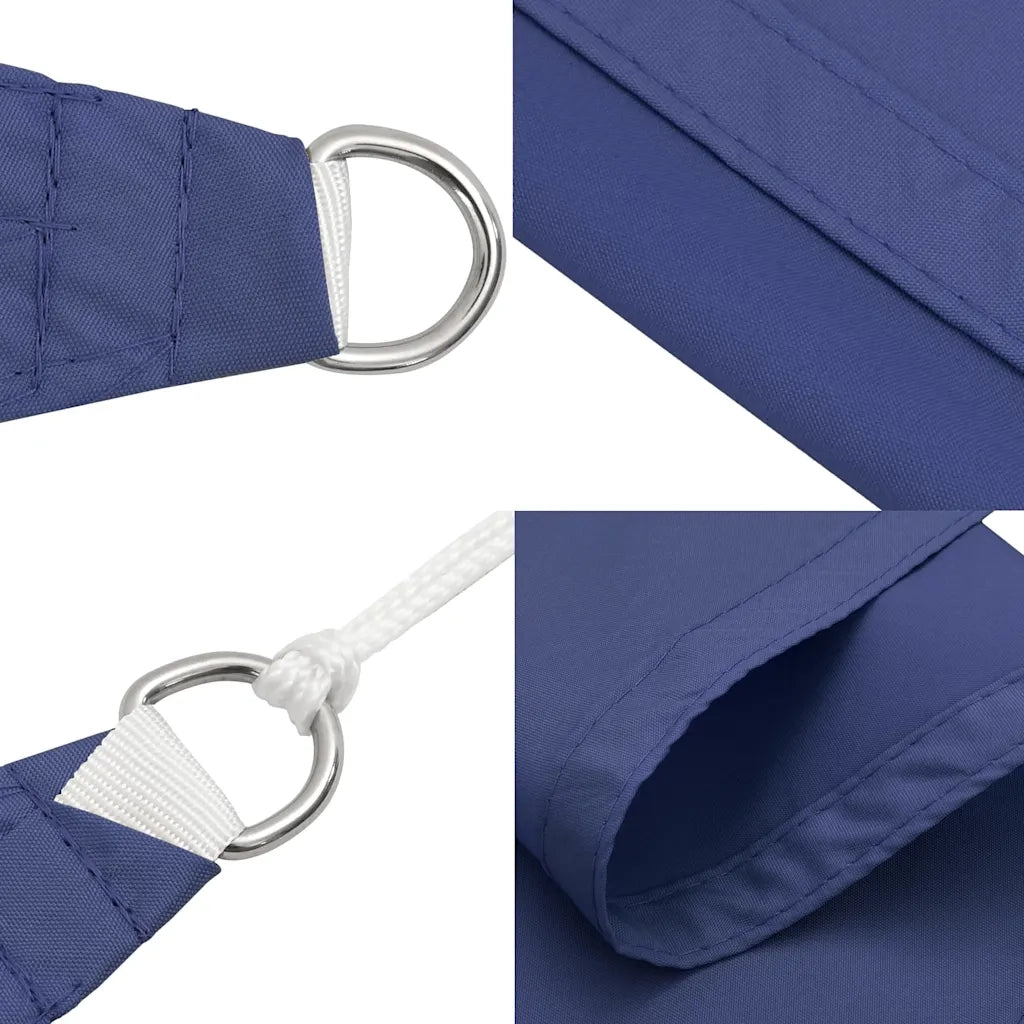 Vela Ombreggiante-Parasole a vela Oxford Rettangolare 3,5x4,5 m Blu