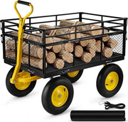 Carrello Trasportabile per Giardino Carrello per Spiaggia Carrello per Carico max 635kg
