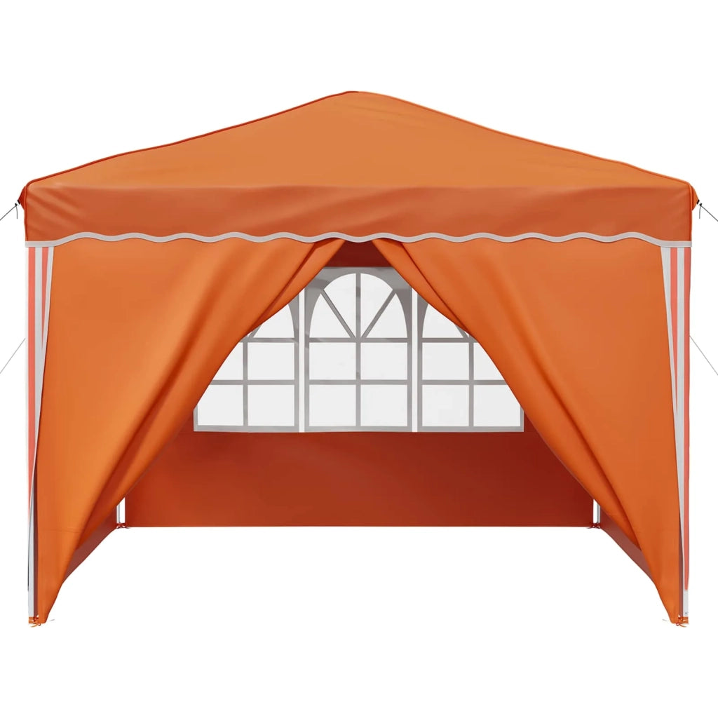 Tenda per feste a pop-up Arancione 288 x 288 x 245 cm 42019778