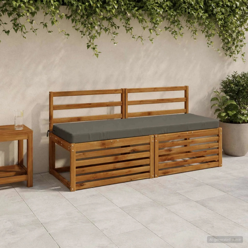 Cuscino per panchina SOEST 100% Poliestere Grigio 950318