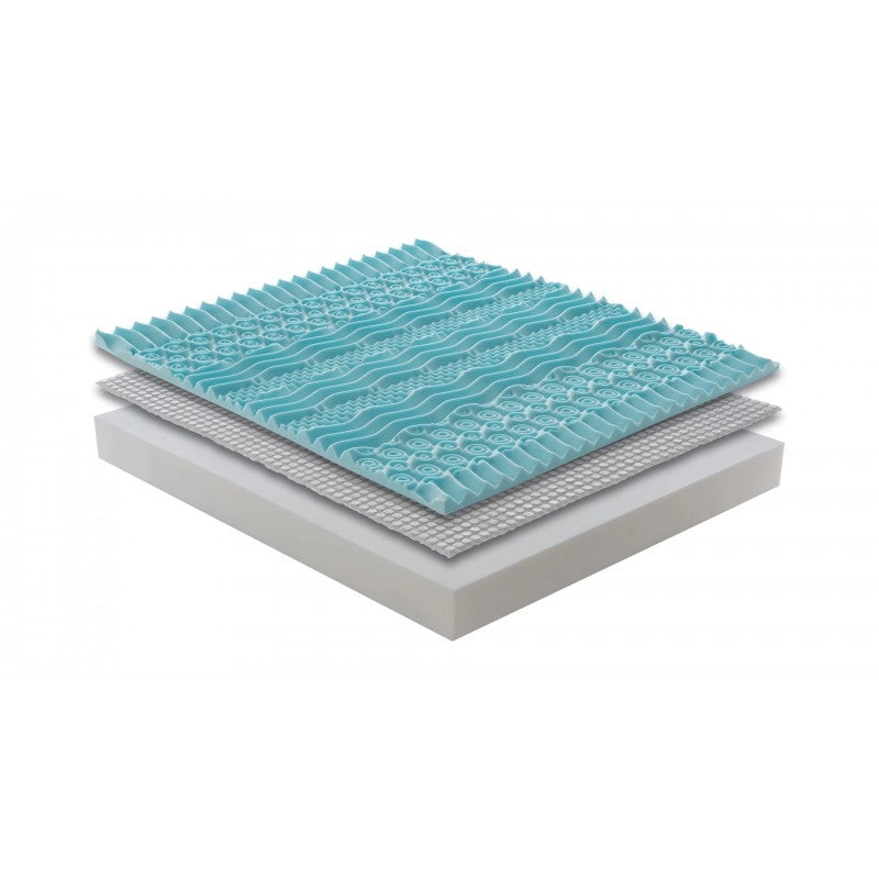 Materasso in memory foam e micromolle con Thermosensitive sfoderabile - 80x200