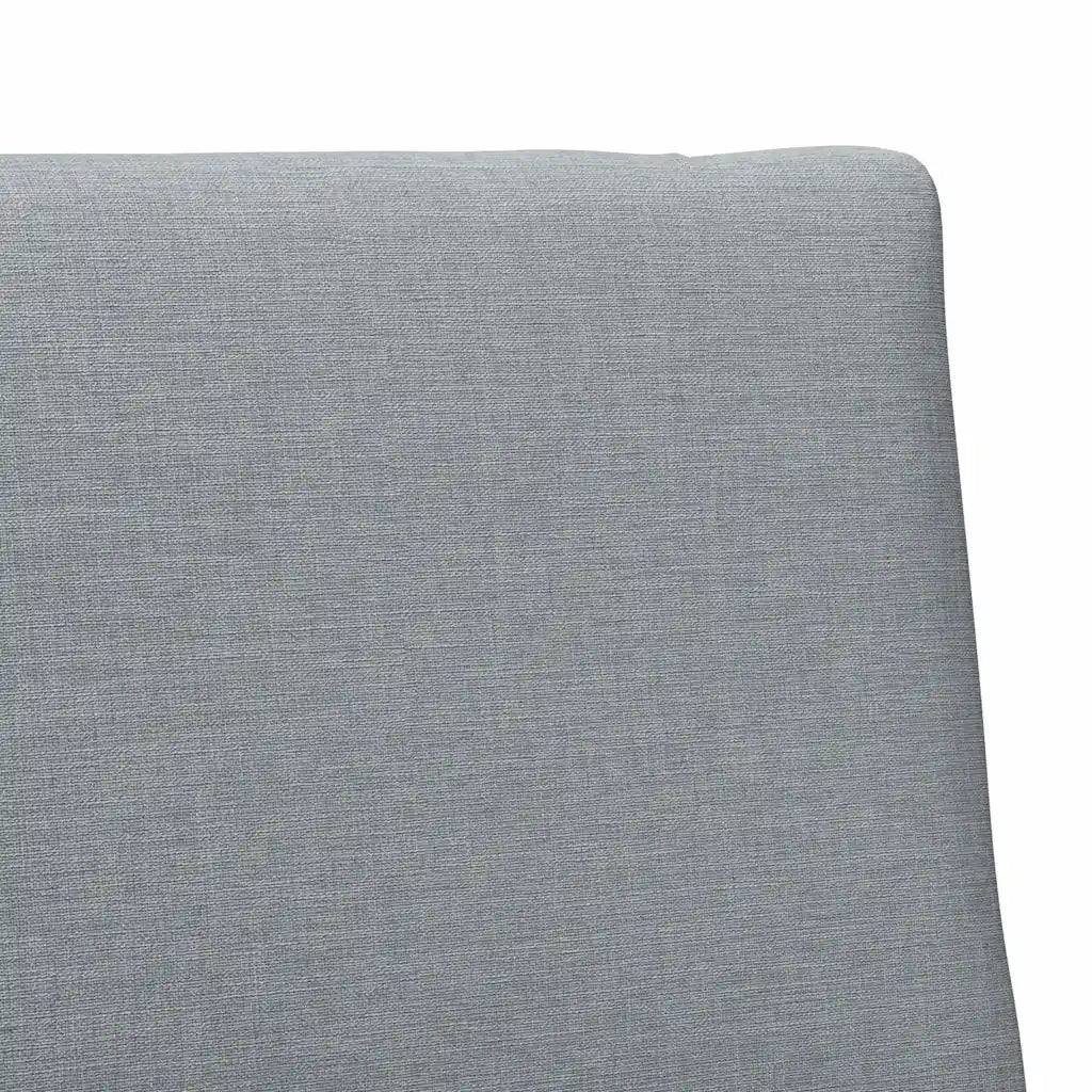 Testiera | Testata imbottita Grigio chiaro 90 cm Pino massello