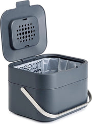 Pile di Rifiuti Intelligenti 4 per la Cucina con Filtro per Odori per Rifiuti Organici Compostatrice 4 Litri / 1 Gallone con Filtro per Odori per Rifiuti Vegetali