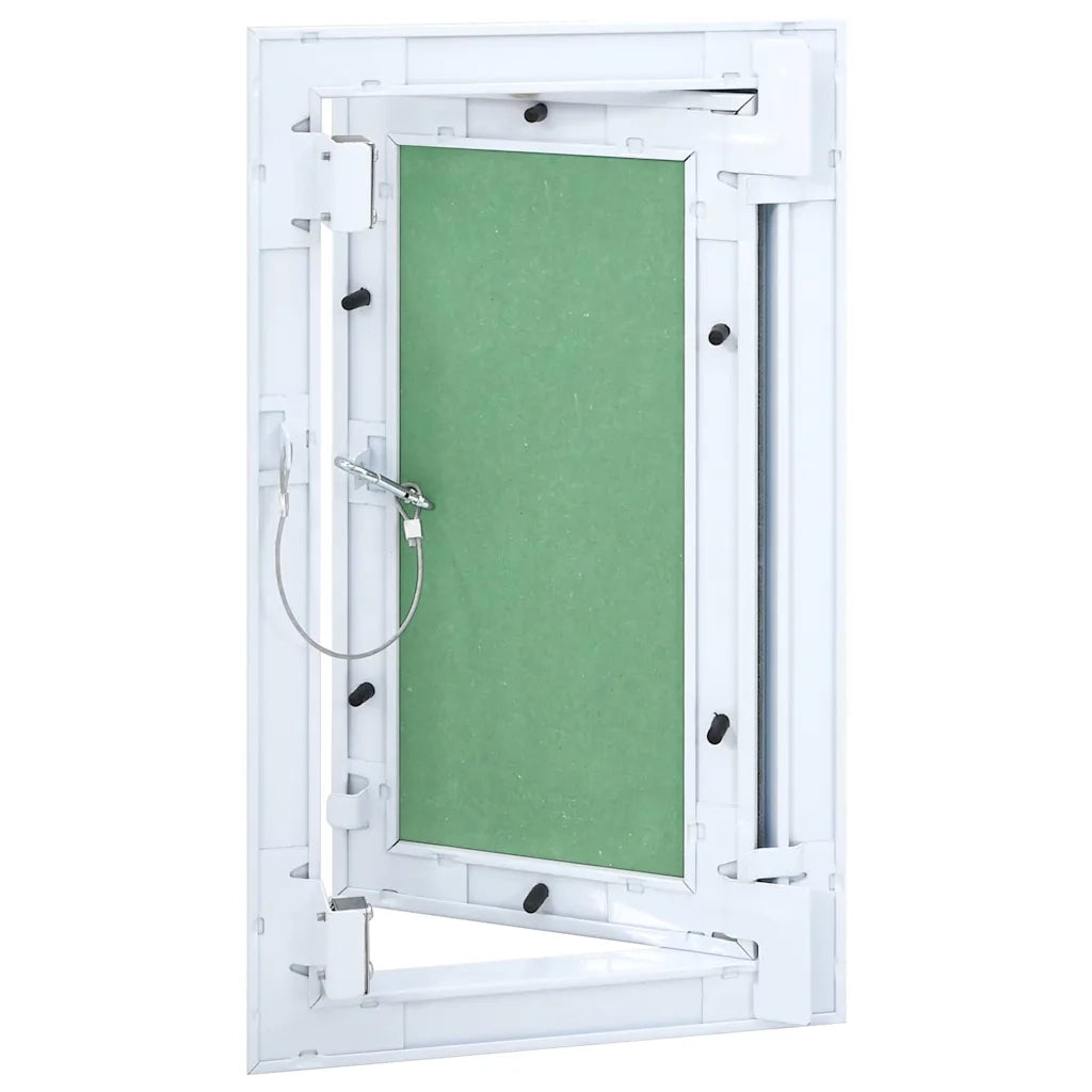 Pannello di Accesso Verde e Argento 25 x 45 cm 4018454