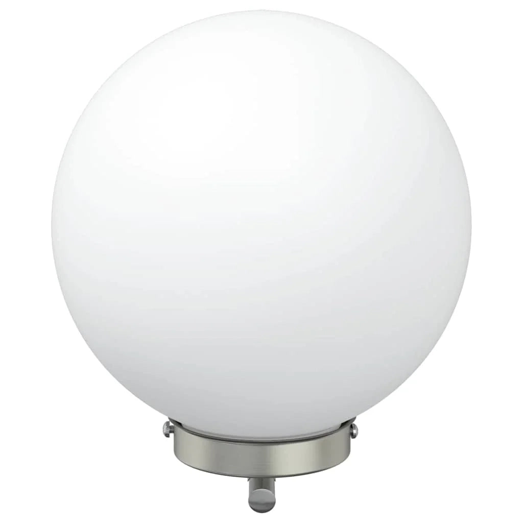 Set di 2 moderne lampade da parete per esterni 29 x 25 x 33 cm illuminazione di design durevole in acciaio inox argento 02_0056490