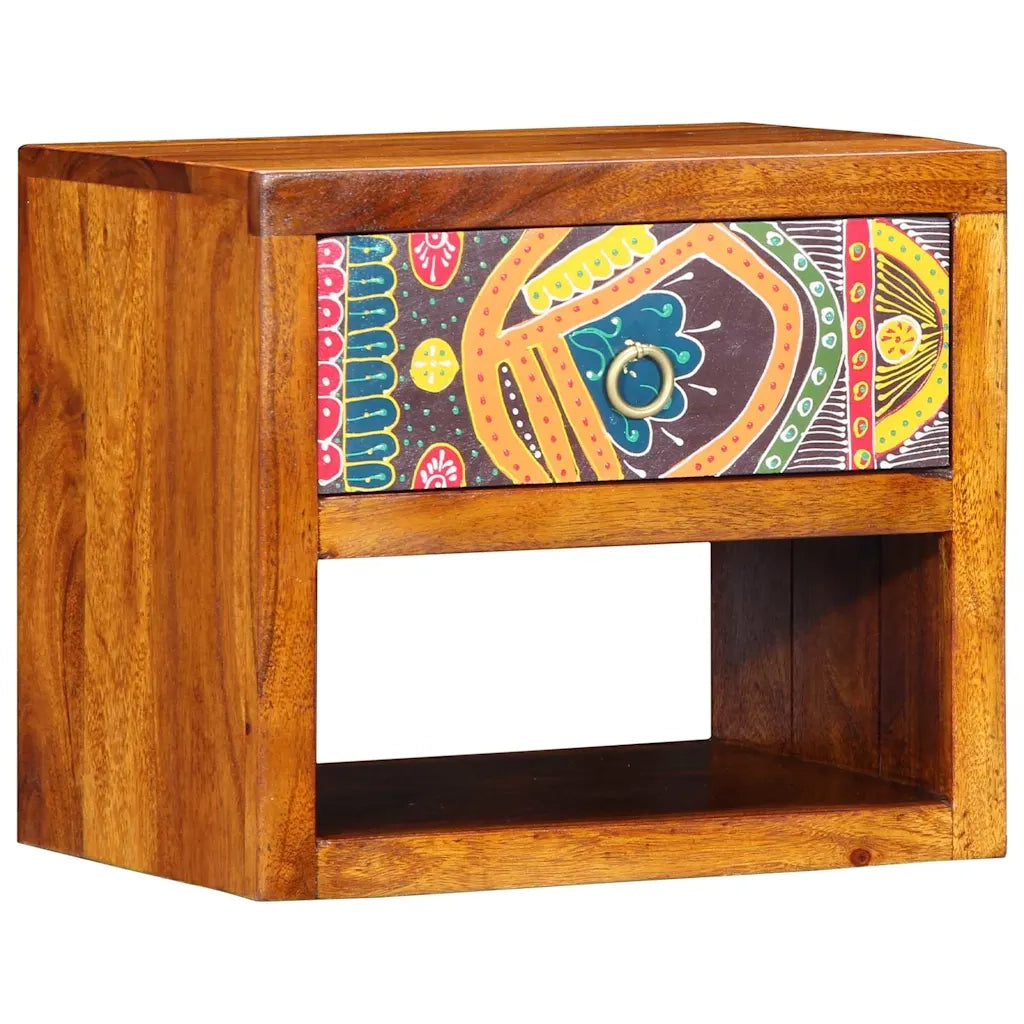 Set di 2 Comodini | Armadio da Notte | Mobiletto da notte con cassetto Marrone 40 x 35 x 35 cm