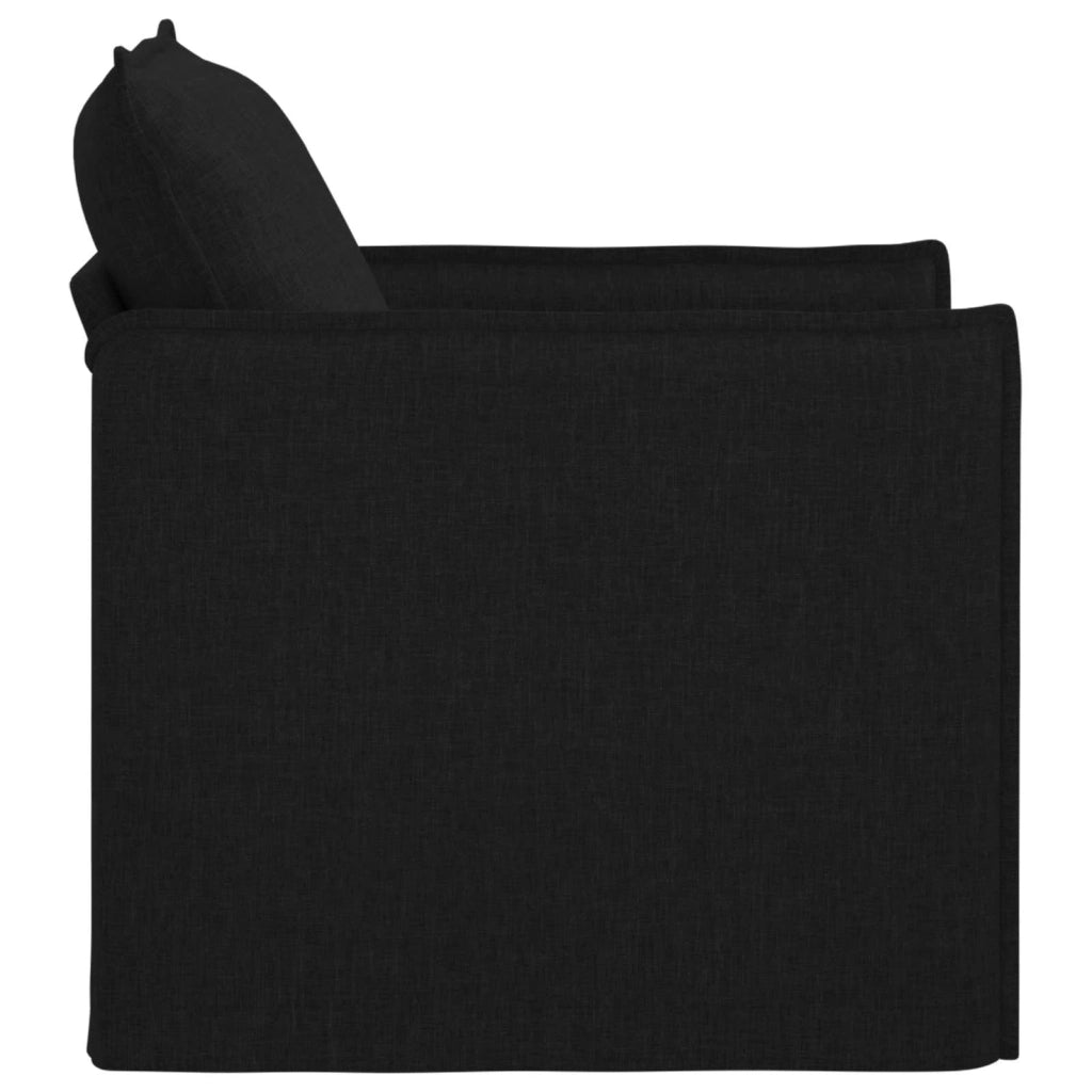 Divano Nero 75 x 82 x 85 cm Tessuto 42024506