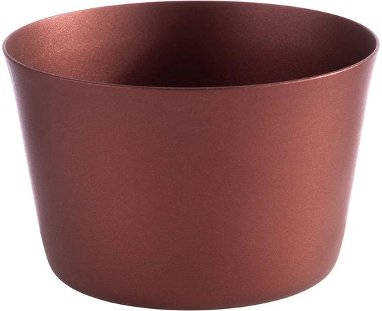 Pompa a mano LEVANTE Ø 8,5 cm, altezza: 5,5 cm, materiale: acciaio inossidabile, colore: rosso rame, capacità: 0,2 litri
