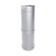 Canna fumaria tubo coassiale INOX elemento  telescopico D. 80/130  550/940 mm CE stufa pellet  Made in Italy