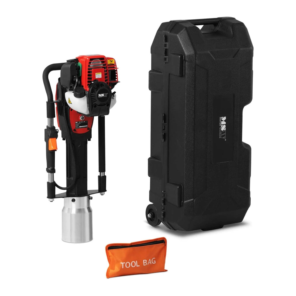 Piantapali a benzina con cilindro termico (870 Watt 1,3 Nm 25-50 J ø 120 mm max avviamento a strappo) 14_0007517