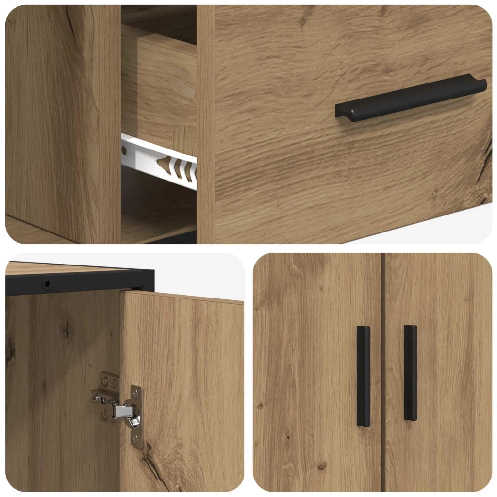 Credenza Rovere Artigianale 92 x 35 x 76 cm 3446631