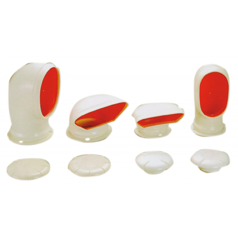 MANICA A VENTO PVC BASE Ø MM 100 X 125H