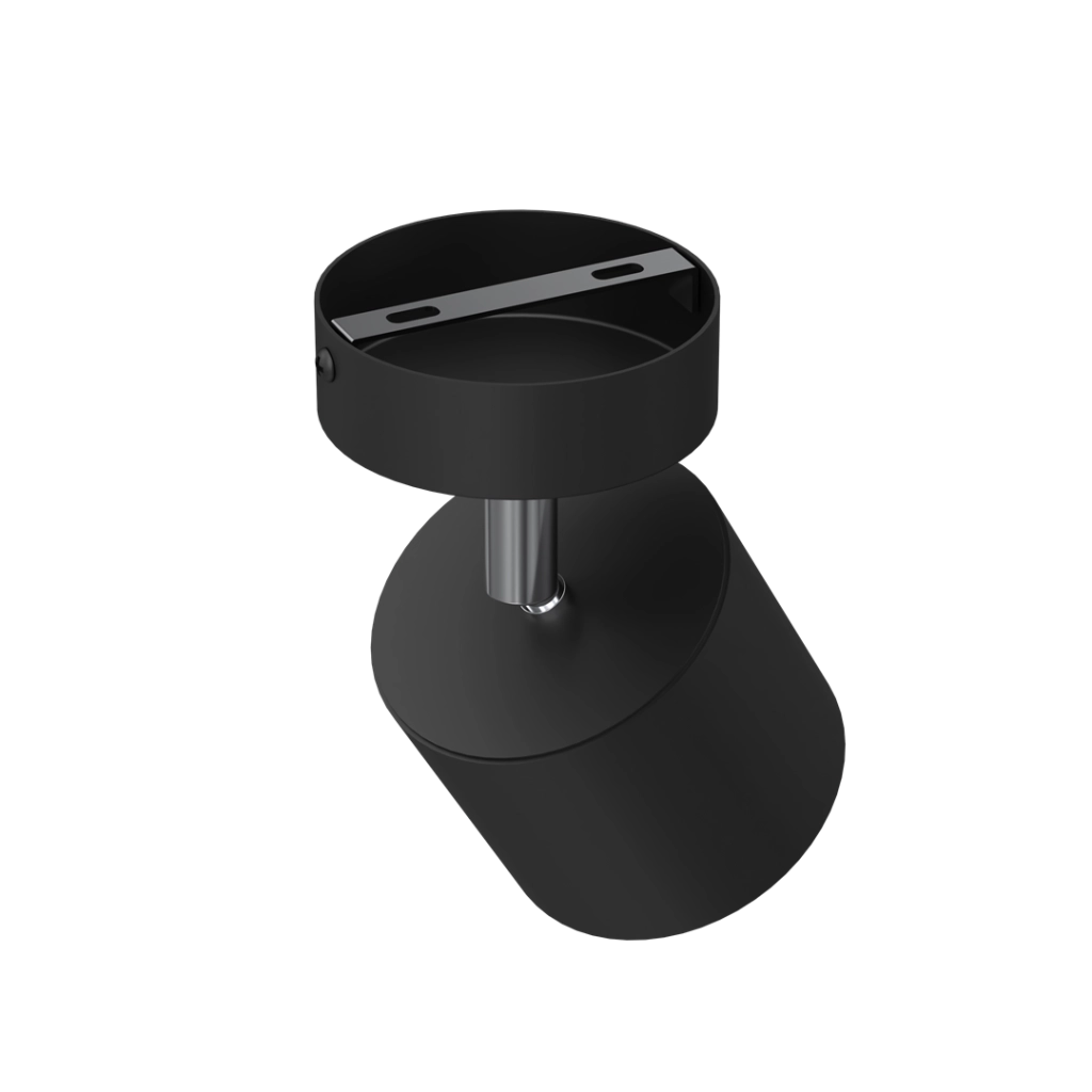 Faretto parete/soffitto Dixie 1xGX53 20W nero Milagro
