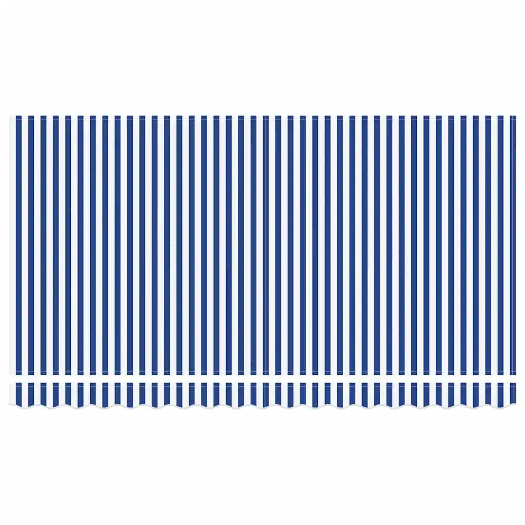 Tenda Retrattile Blu e Bianco 400 x 200 cm 3329779