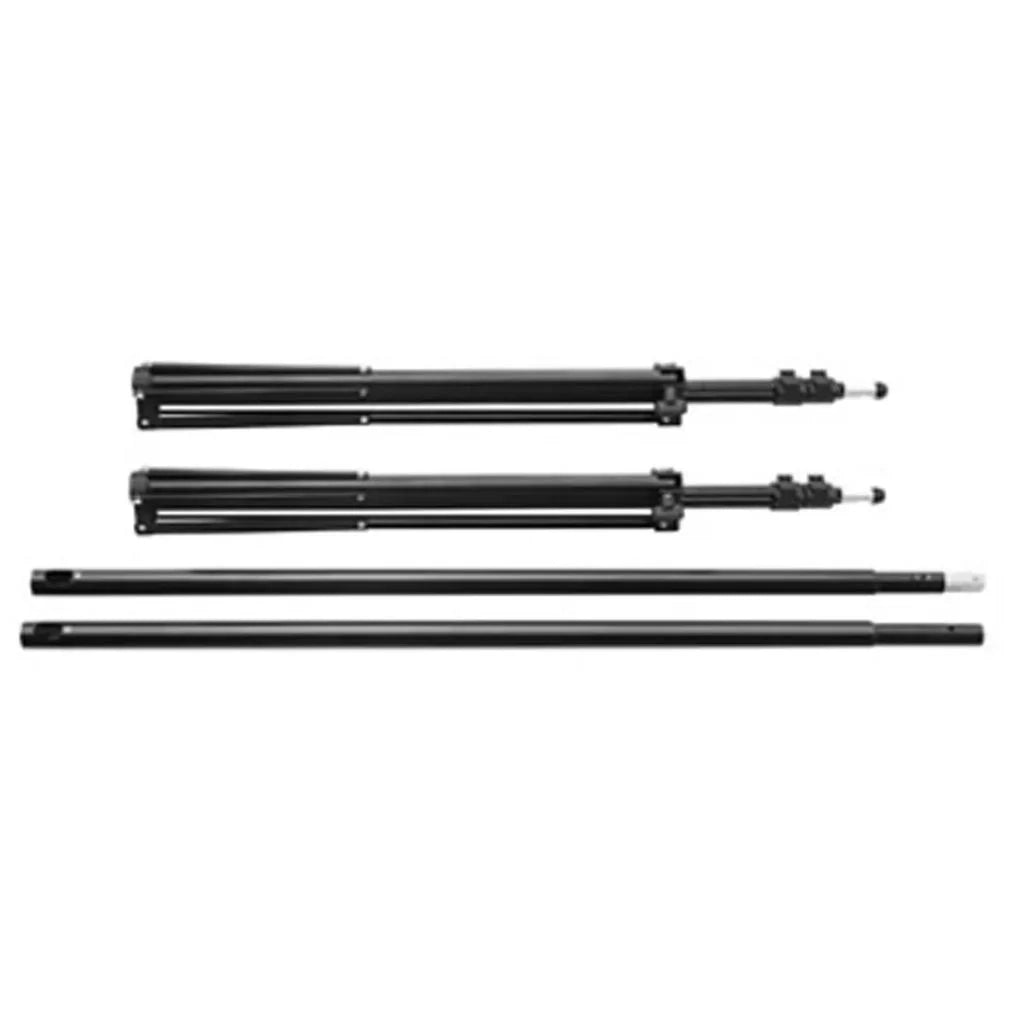 Kit studio professionale nero e fondale 600 x 300 cm e luci 02_0001422