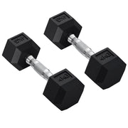 Set Hantel 2 Pezzi ¨C Minimal ¨C 2x4 kg, Ghisa, Impugnatura Zigrinata