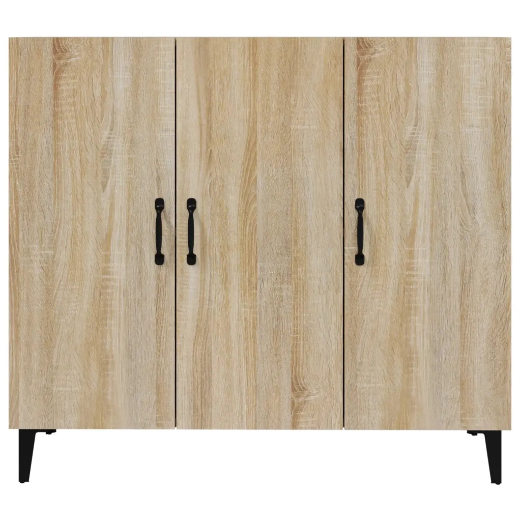 Credenza | Madia | Buffet da pranzo | Armadio da pranzo Rovere Sonoma 90x34x80 cm in Legno Multistrato