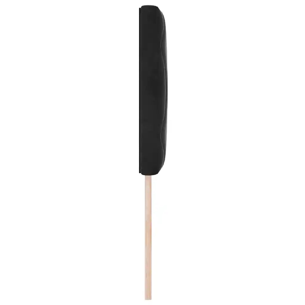 Testiera | Testata LED Nero 80 cm Velluto