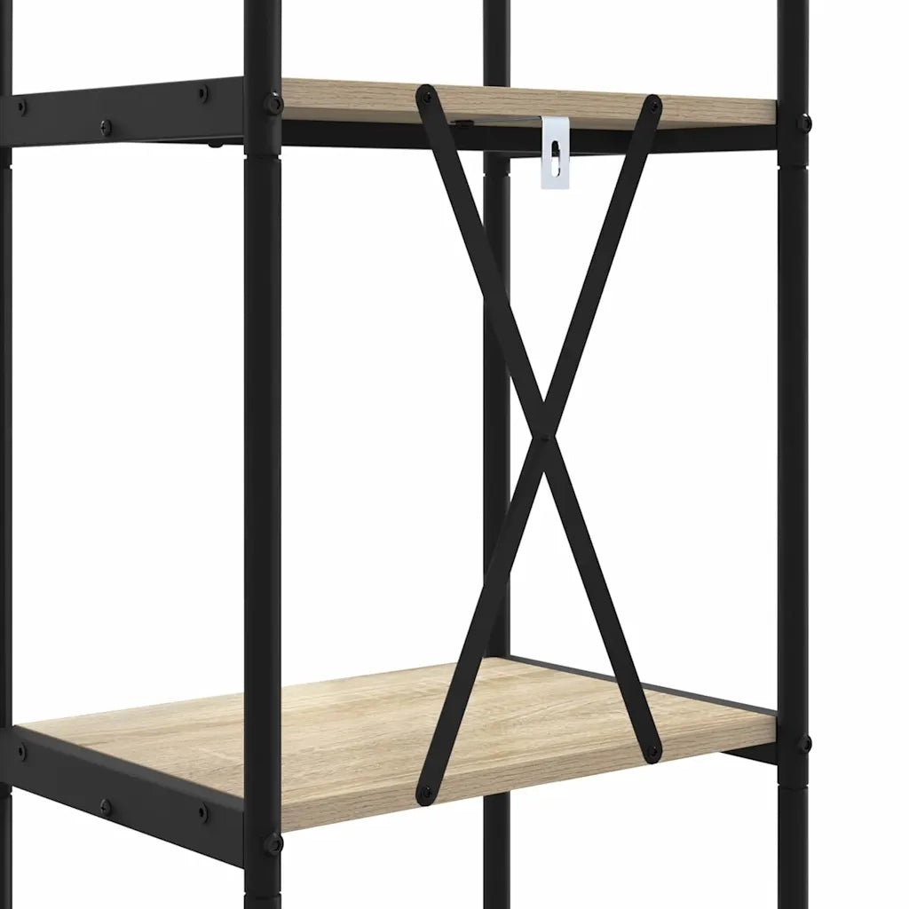 Libreria-Scaffale per Libri-Mobile di Stoccaggio Rovere Sonoma 40 x 30 x 109 cm Legno multistrato 587605