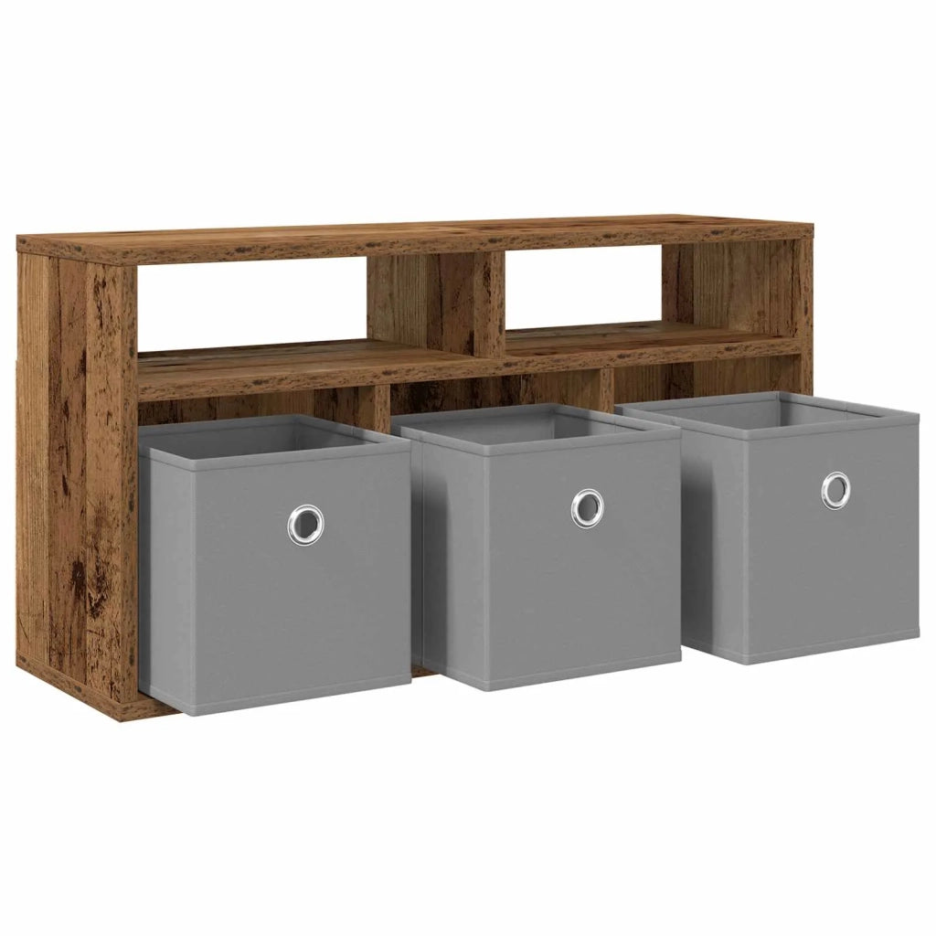 Lowboard con cassetto Legno vecchio 72 x 22,5 x 38 cm CFW5254041