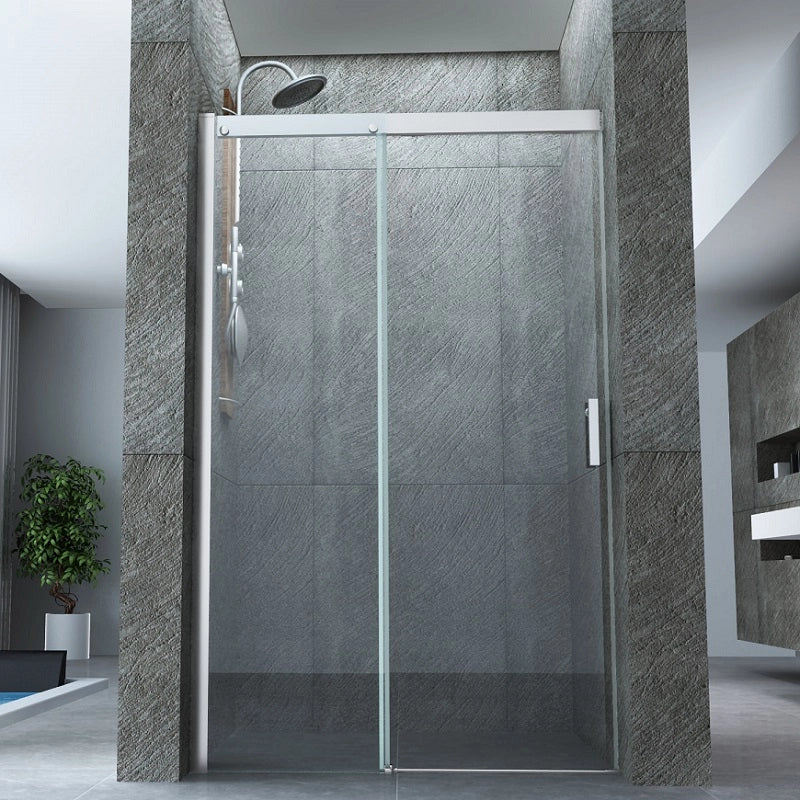 Porta doccia scorrevole soft close cristallo 8mm Trasparente Venezia 140 cm