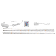 Set di 4 Strisce LED Multicolore 16 Colori con Telecomando 60 cm KALADAN