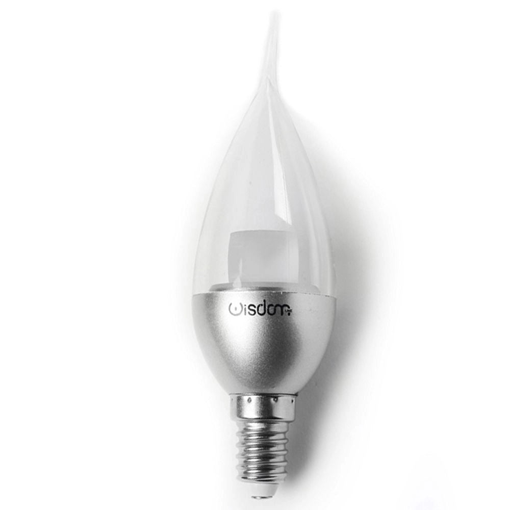 Trade Shop - Lampadina Led Colpo Vento E14 Da 4w Luce Freddo Naturale Caldo -