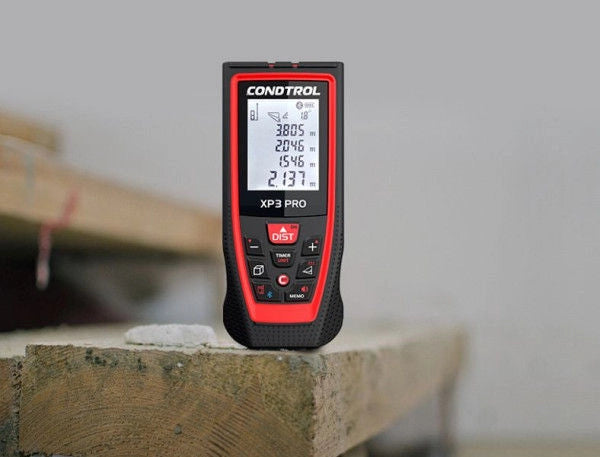 CONDTROL C14103 XP3 PRO Telemetro Laser Portata 120 m Precisione ± 1,5 mm Bluetooth IP54 colore Nero