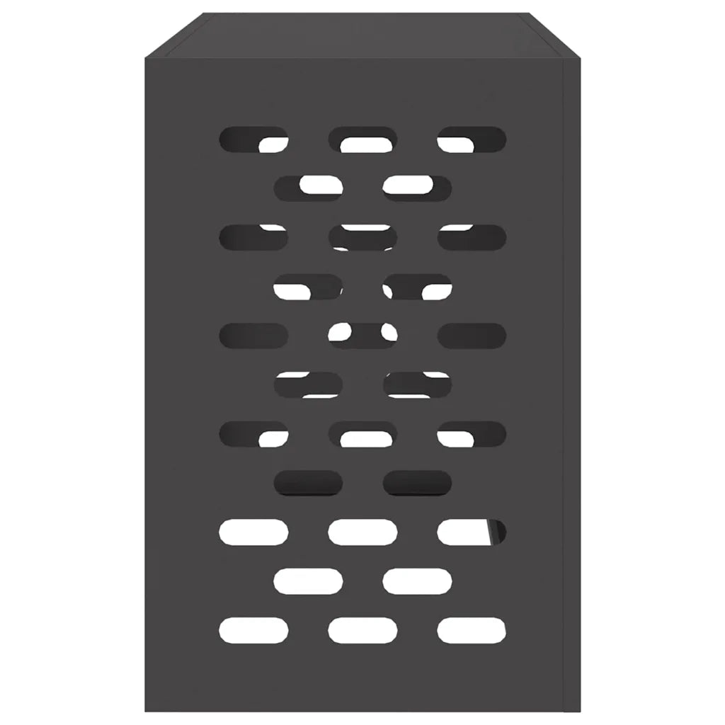 Copertura per condizionatore d'aria Nero 90 x 40 x 60 cm 865890