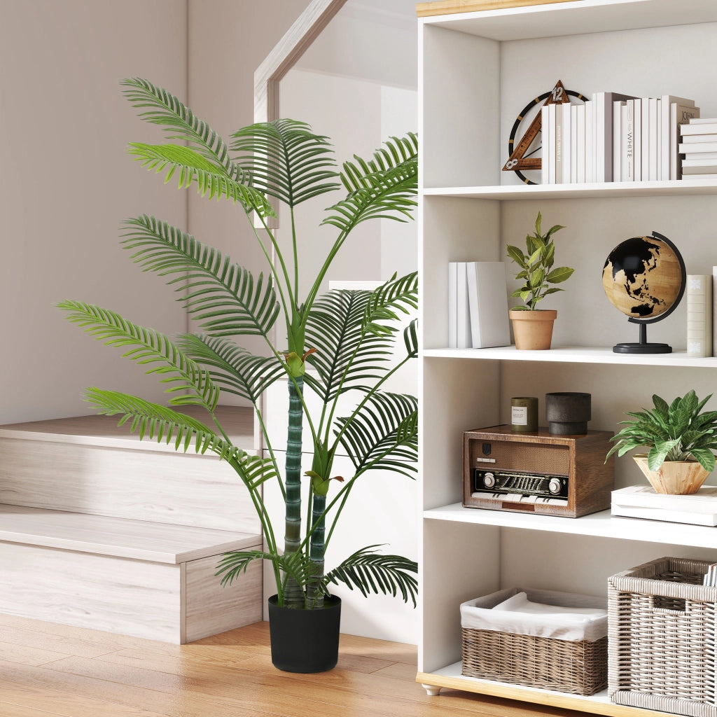 Pianta artificiale palma ¨C Zephmum ¨C Verde, vaso incluso, 170 cm