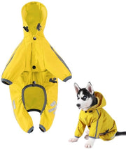 Impermeabile Giubbotto per Cani con Cappuccio - Abbigliamento per Cani Adattabile