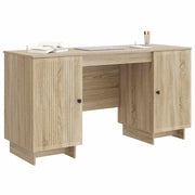 Scrivania | Tavolo da Ufficio Rovere Sonoma Legno ingegnerizzato 142,5 x 50 x 75 cm