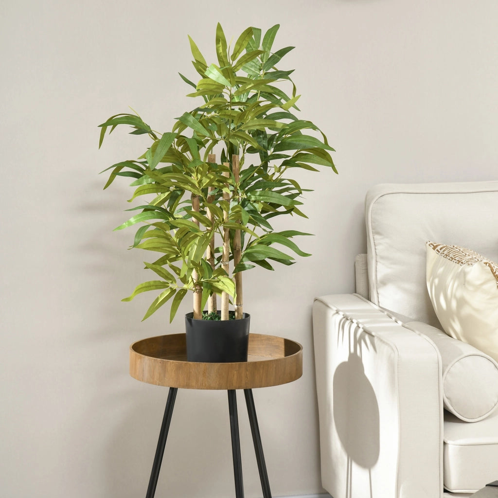 Pianta artificiale bamb¨´ ¨C zephmum ¨C verde 60 cm con vaso