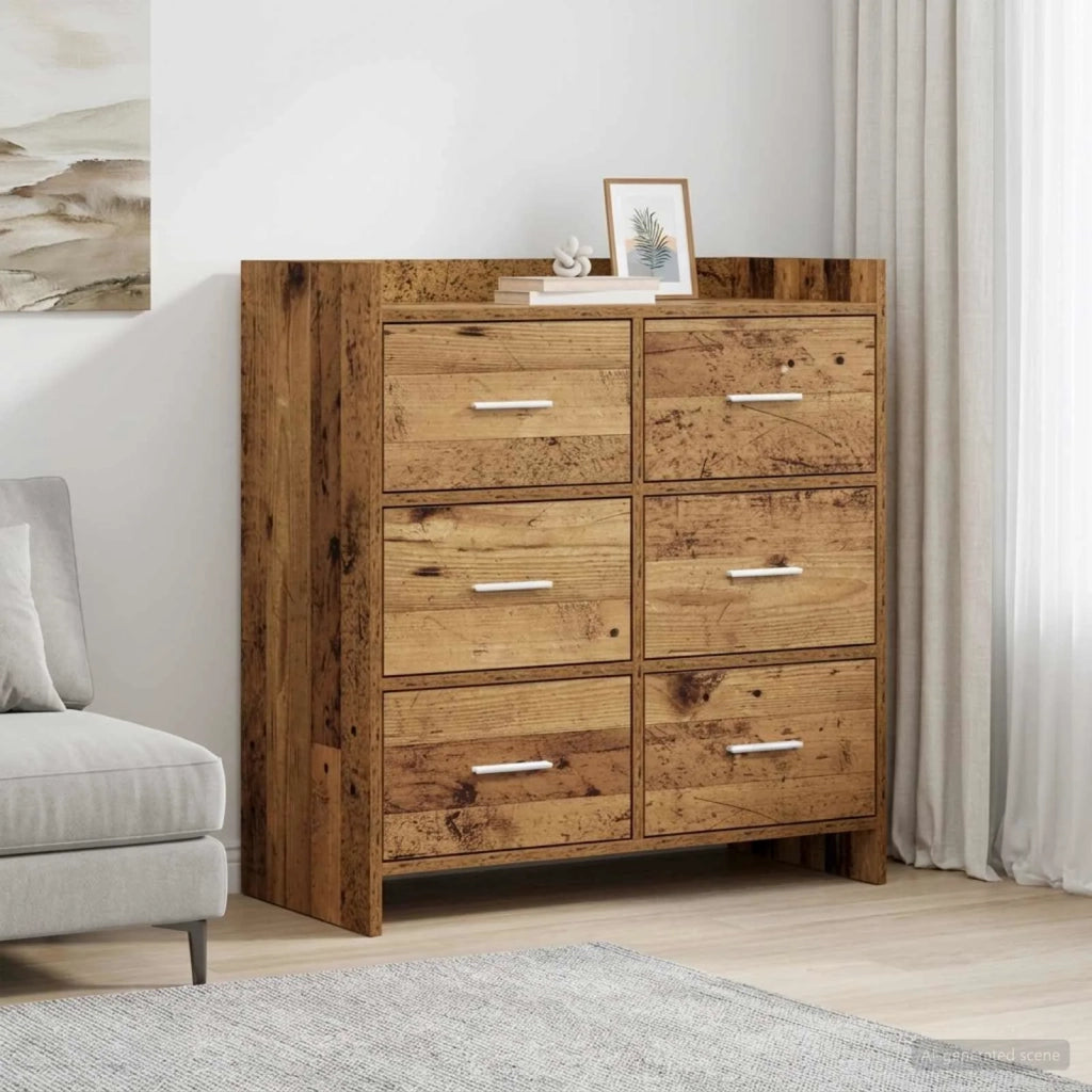 Credenza Legno antico 75 x 33 x 80 cm Legno ingegnerizzato 8011105