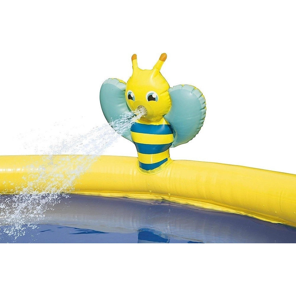 Trade Shop - La Mia Prima Piscina Fuori Terra Fast Set Con Spruzzatore 152x38cm 2 Colori 57326 -